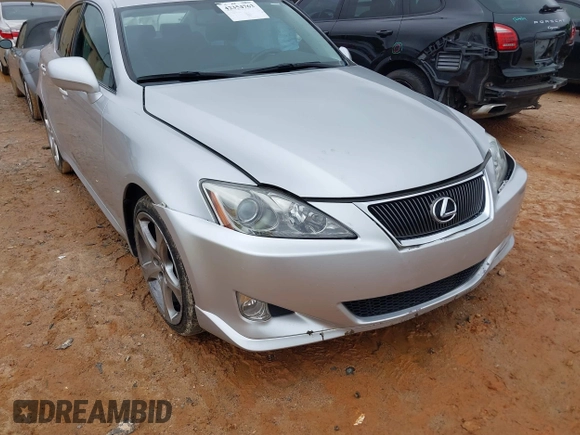 2007 Lexus IS 250 with VIN JTHBK262572025304, listed as a IAAI auction lot 42354763 with 62,083 mi miles and . Bid and sale history available at DreamBid. Image 6.