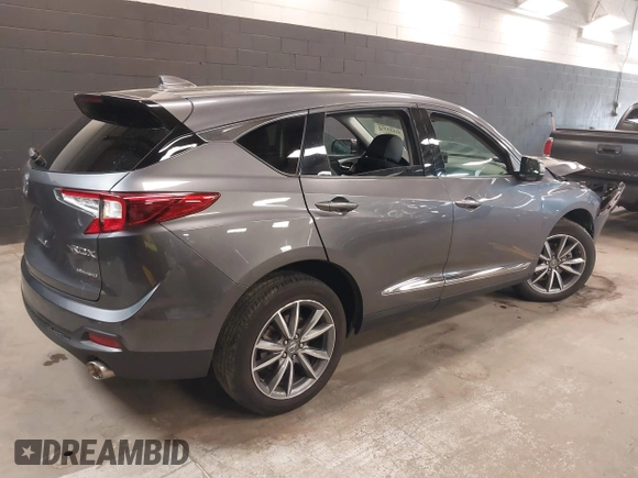 2020 Acura RDX Technology with VIN 5J8TC2H53LL026919, listed as a IAAI auction lot 42142911 with 37,492 mi miles and . Bid and sale history available at DreamBid. Image 4.