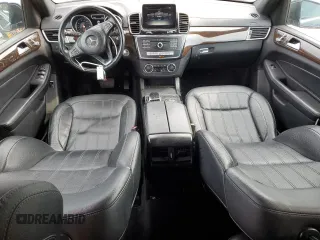 2017 Mercedes-Benz GLS 450 with VIN 4JGDF6EE6HA927321, listed as a Copart auction lot 54985944 with 114,078 mi miles and Salvage Title. Bid and sale history available at DreamBid. Image 8.