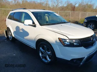 2017 Dodge Journey Crossroad Plus with VIN 3C4PDCGG9HT516380, listed as a IAAI auction lot 41791702 with 170,368 mi miles. Bid and sale history available at carsss.com. Image 1.