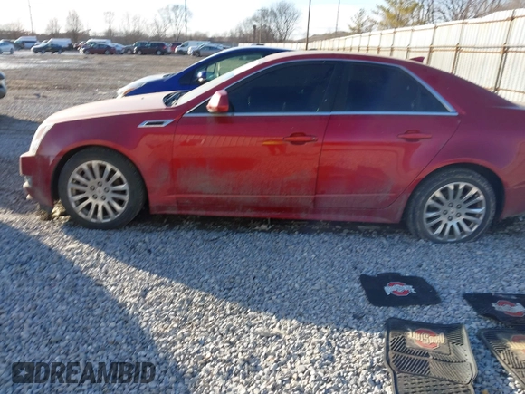 2011 Cadillac CTS Premium with VIN 1G6DS5ED5B0121939, listed as a IAAI auction lot 41506316 with 157,918 mi miles. Bid and sale history available at carsss.com. Image 14.