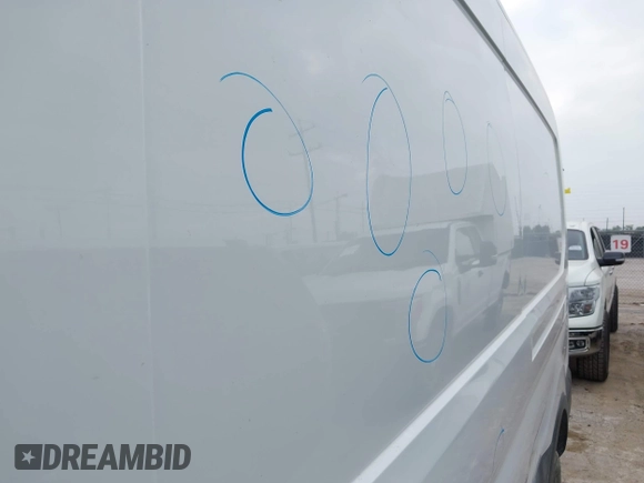 2021 Ford Transit Cargo with VIN 1FTBR1C80MKA31085, listed as a IAAI auction lot 42156172 with 41,076 mi miles and . Bid and sale history available at DreamBid. Image 6.