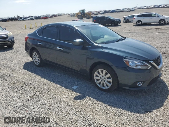 2017 Nissan Sentra S with VIN 3N1AB7AP9HY313829, listed as a Copart auction lot 51959925 with 92,379 mi miles and Salvage Title. Bid and sale history available at DreamBid. Image 4.