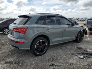 2019 Audi SQ5 Premium Plus with VIN WA1B4AFY1K2001739, listed as a Copart auction lot 44765984 with 29,469 mi miles and . Bid and sale history available at DreamBid. Image 3.