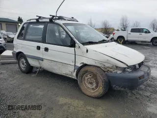 1992 Mitsubishi Expo LRV with VIN JA3CV20D6NZ037021, listed as a Copart auction lot 49648375 with 111,212 mi miles and Salvage Title. Bid and sale history available at DreamBid. Image 4.