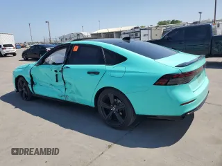 2023 Honda Accord Sport-L with VIN 1HGCY2F74PA024667, listed as a Copart auction lot 55311745 with Not provided miles and Salvage title. Bid and sale history available at DreamBid. Image 2.