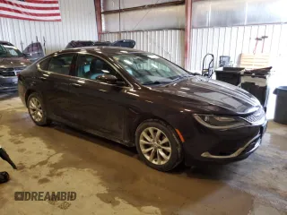 2015 Chrysler 200 C with VIN 1C3CCCCB1FN549631, listed as a Copart auction lot 53673485 with 136,106 mi miles and Clean Title. Bid and sale history available at DreamBid. Image 4.