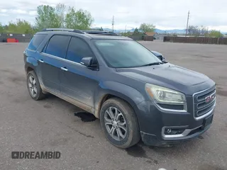 2013 GMC Acadia SLT z VIN 1GKKRRKD2DJ266322, wystawiony jako IAAI lot #42131770 z przebiegiem 159 493 mil mil oraz . Historia ofert i sprzedaży dostępna na DreamBid. Obrazek 1.