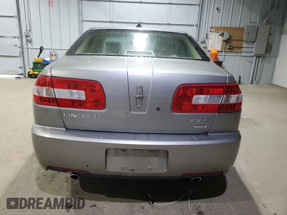 2008 Lincoln MKZ with VIN 3LNHM28T48R636901, listed as a Copart auction lot 82717044 with Not Provided miles and Clean Title. Bid and sale history available at DreamBid. Image 6.