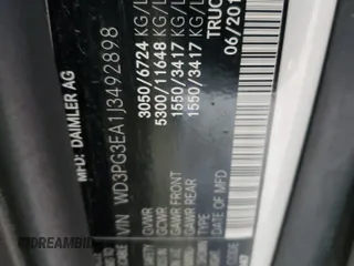 2018 Mercedes-Benz Metris Cargo with VIN WD3PG3EA1J3492898, listed as a Copart auction lot 72362084 with 130,100 mi miles and Clean Title. Bid and sale history available at carsss.com. Image 13.