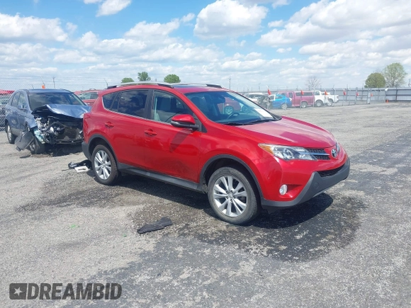 2014 Toyota RAV4 Limited with VIN 2T3DFREV6EW188941, listed as a IAAI auction lot 41975888 with 65,052 mi miles. Bid and sale history available at carsss.com. Image 1.