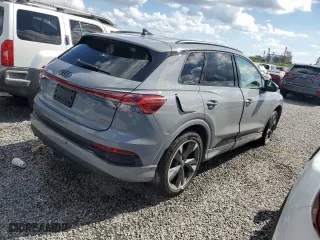 2024 Audi Q4 e-tron Premium Plus with VIN WA1L2BFZ3RP018516, listed as a Copart auction lot 74296914 with 0 mi miles and Non Repairable. Bid and sale history available at carsss.com. Image 3.