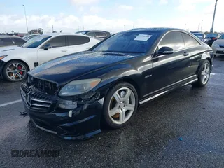 2009 Mercedes-Benz CL-Class V8 AMG with VIN WDDEJ77X89A020041, listed as a IAAI auction lot 41590508 with 127,040 mi miles. Bid and sale history available at carsss.com. Image 18.