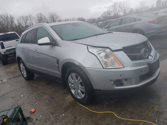 2010 Cadillac SRX Luxury Collection with VIN 3GYFNAEY7AS577287, listed as a IAAI auction lot 41707704 with 250,605 mi miles. Bid and sale history available at carsss.com. Image 1.