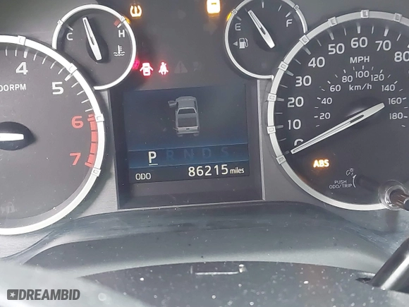 2014 Toyota Tundra 4WD Truck SR with VIN 5TFUY5F18EX366634, listed as a IAAI auction lot 41683505 with 86,215 mi miles. Bid and sale history available at carsss.com. Image 7.
