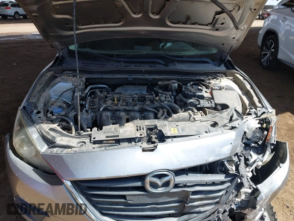 2015 Mazda 3 i SV with VIN JM1BM1T78F1252478, listed as a IAAI auction lot 42062824 with 122,799 mi miles. Bid and sale history available at carsss.com. Image 10.