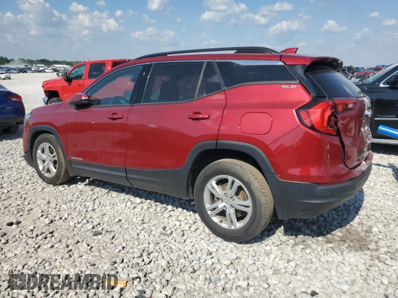 2020 GMC Terrain SLE with VIN 3GKALMEV2LL133443, listed as a Copart auction lot 62584195 with 75,823 mi miles and Salvage title. Bid and sale history available at DreamBid. Image 2.