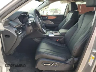 2022 Acura MDX with VIN 5J8YD9H30NL007743, listed as a Copart auction lot 62997924 with Not provided miles and Salvage title. Bid and sale history available at DreamBid. Image 7.