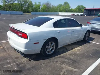 2011 Dodge Charger SE with VIN 2B3CL3CG1BH591129, listed as a IAAI auction lot 42058163 with 168,850 mi miles. Bid and sale history available at carsss.com. Image 4.