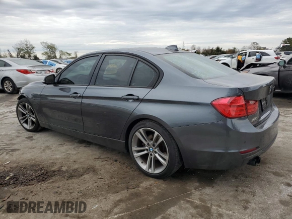 2014 BMW 3 Series 328i with VIN WBA3A5G53ENP31702, listed as a Copart auction lot 88897265 with 196,230 mi miles and Salvage Title. Bid and sale history available at DreamBid. Image 2.