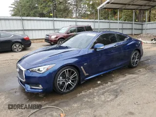 2018 Infiniti Q60 Sport with VIN JN1EV7EK1JM343312, listed as a Copart auction lot 76937894 with 79,036 mi miles and Salvage Title. Bid and sale history available at DreamBid. Image 1.