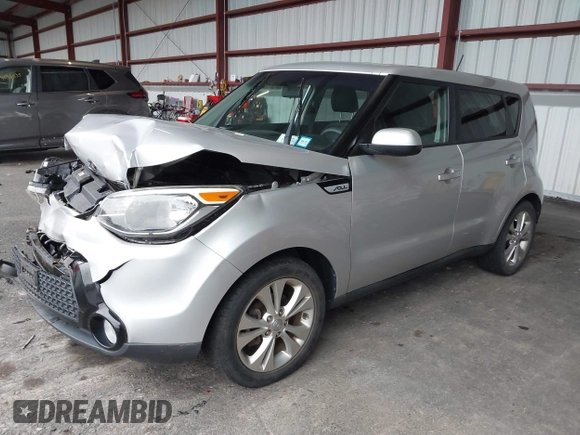 2016 Kia Soul + with VIN KNDJP3A58G7819142, listed as a IAAI auction lot 40432626 with 91,275 mi miles. Bid and sale history available at carsss.com. Image 2.