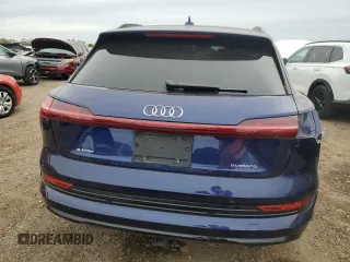 2021 Audi e-tron Premium Plus with VIN WA1LAAGE9MB026280, listed as a Copart auction lot 72775234 with 17,305 mi miles and Salvage Title. Bid and sale history available at DreamBid. Image 6.