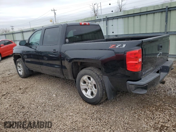 2018 Chevrolet Silverado 1500 LT with VIN 3GCUKREC6JG318026, listed as a Copart auction lot 50734205 with 73,364 mi miles and Salvage Title. Bid and sale history available at carsss.com. Image 2.