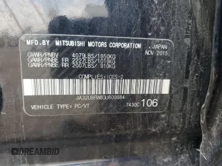 2016 Mitsubishi Lancer GT with VIN JA32U8FW8GU600984, listed as a Copart auction lot 71056634 with 150,497 mi miles and Salvage Title. Bid and sale history available at carsss.com. Image 12.