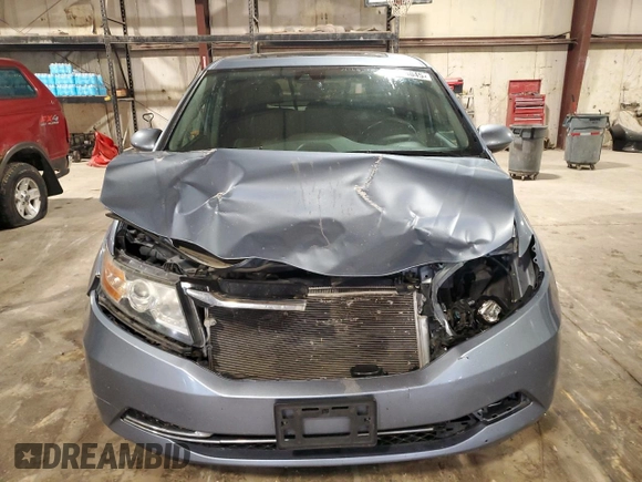 2014 Honda Odyssey EX-L с VIN 5FNRL5H63EB073344, выставлен на аукционе Copart как лот 57634045 с пробегом 162 232 миль миль и Списание • Salvage title. История ставок и продаж доступна на DreamBid. Изображение 5.