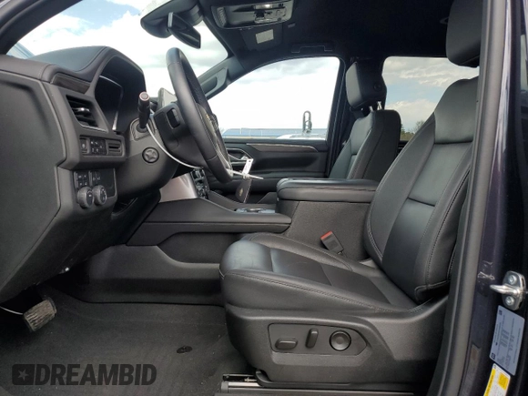 2023 Chevrolet Tahoe LT with VIN 1GNSKNKDXPR548259, listed as a Copart auction lot 53362855 with 16,035 mi miles and Salvage title. Bid and sale history available at DreamBid. Image 7.