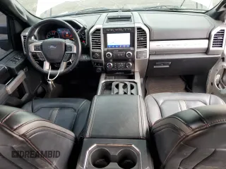 2021 Ford F-350 XL with VIN 1FT8W3BT3MED64626, listed as a Copart auction lot 62523114 with 83,753 mi miles and Salvage Title. Bid and sale history available at DreamBid. Image 8.