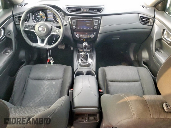 2019 Nissan Rogue SV with VIN KNMAT2MT0KP547548, listed as a Copart auction lot 50066415 with 103,423 mi miles and Salvage Title. Bid and sale history available at DreamBid. Image 8.