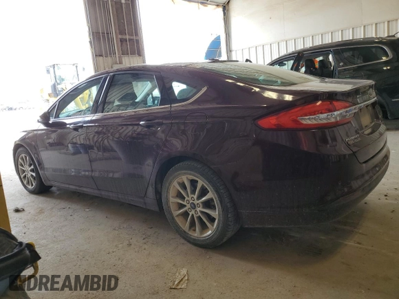 2017 Ford Fusion SE with VIN 3FA6P0H72HR157165, listed as a Copart auction lot 53752325 with 93,607 mi miles and Clean title. Bid and sale history available at DreamBid. Image 2.