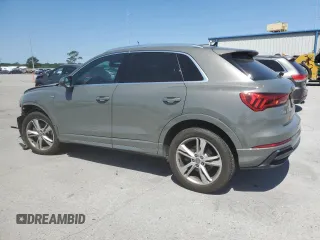 2020 Audi Q3 S line Premium Plus with VIN WA1EECF35L1047530, listed as a Copart auction lot 50935393 with 19,459 mi miles. Bid and sale history available at carsss.com. Image 2.