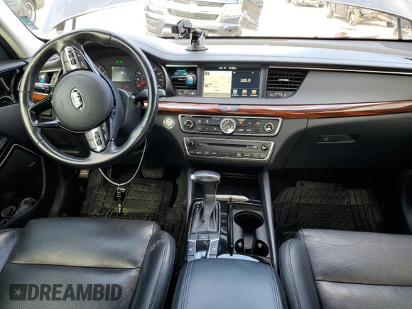 2017 Kia Cadenza Premium with VIN KNALC4J19H5046778, listed as a Copart auction lot 73368674 with 134,039 mi miles and Salvage Title. Bid and sale history available at carsss.com. Image 8.
