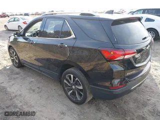 2022 Chevrolet Equinox Premier with VIN 2GNAXNEV8N6155449, listed as a IAAI auction lot 41589294 with 46,482 mi miles. Bid and sale history available at carsss.com. Image 3.