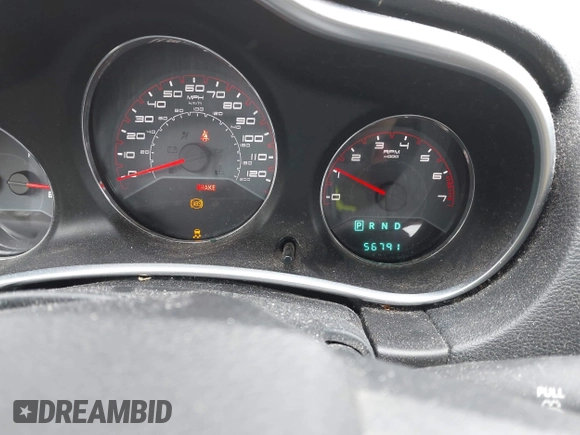 2013 Dodge Avenger SE with VIN 1C3CDZAB4DN628596, listed as a IAAI auction lot 41904599 with 56,791 mi miles and . Bid and sale history available at DreamBid. Image 7.