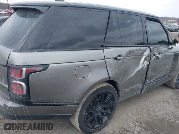 2019 Land Rover Range Rover HSE with VIN SALGS2SVXKA546498, listed as a IAAI auction lot 41615177 with 92,772 mi miles and . Bid and sale history available at DreamBid. Image 6.