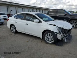 2017 Nissan Sentra S with VIN 3N1AB7AP8HY328614, listed as a Copart auction lot 56864855 with Not Provided miles and Non Repairable. Bid and sale history available at DreamBid. Image 4.
