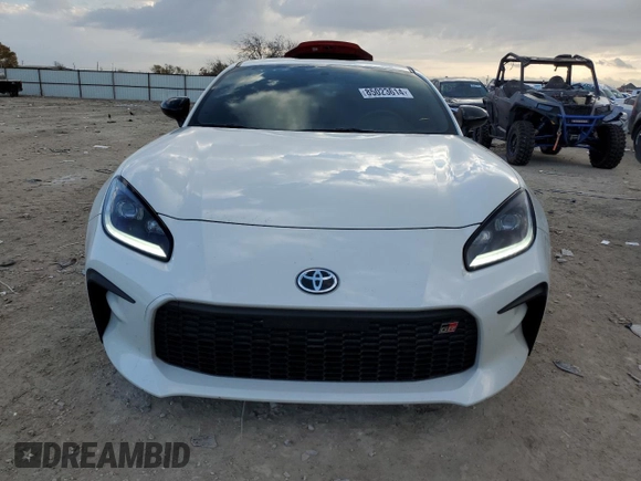 2023 Toyota GR86 Premium with VIN JF1ZNBE10P9751164, listed as a Copart auction lot 85023614 with 8,502 mi miles and Salvage Title. Bid and sale history available at carsss.com. Image 5.