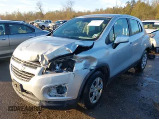 2016 Chevrolet Trax LS with VIN 3GNCJKSB6GL224009, listed as a IAAI auction lot 41312755 with 121,159 mi miles. Bid and sale history available at carsss.com. Image 17.