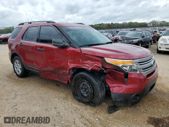 2014 Ford Explorer with VIN 1FM5K7B83EGC04944, listed as a Copart auction lot 51632355 with 153,821 mi miles and Salvage Title. Bid and sale history available at DreamBid. Image 4.