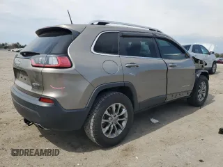 2020 Jeep Cherokee Altitude with VIN 1C4PJMLX9LD507326, listed as a Copart auction lot 50621445 with 62,602 mi miles and Salvage Title. Bid and sale history available at DreamBid. Image 3.