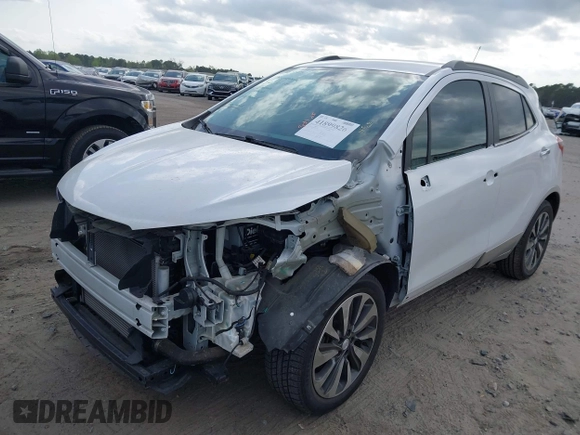 2017 Buick Encore Essence with VIN KL4CJCSBXHB032409, listed as a IAAI auction lot 41899826 with 47,597 mi miles and . Bid and sale history available at carsss.com. Image 2.