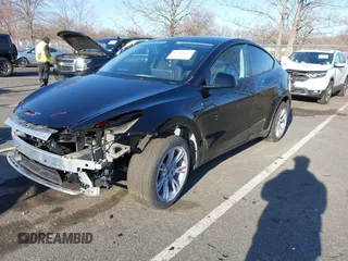 2023 Tesla Model Y Long Range with VIN 7SAYGAEE3PF925928, listed as a IAAI auction lot 41753910 with Not provided miles and . Bid and sale history available at DreamBid. Image 19.