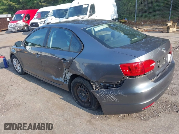 2013 Volkswagen Jetta S with VIN 3VW2K7AJ5DM317078, listed as a IAAI auction lot 42453014 with 76,979 mi miles and . Bid and sale history available at DreamBid. Image 3.
