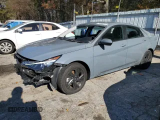 2023 Hyundai Elantra Blue z VIN KMHLM4AJ0PU041310, wystawiony jako Copart lot #79996234 z przebiegiem 56 011 mil mil oraz Nie do naprawy • Non repairable. Historia ofert i sprzedaży dostępna na DreamBid. Obrazek 1.