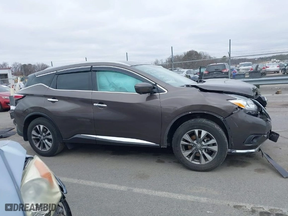 2016 Nissan Murano S with VIN 5N1AZ2MG5GN158467, listed as a IAAI auction lot 41545977 with 143,146 mi miles. Bid and sale history available at carsss.com. Image 13.
