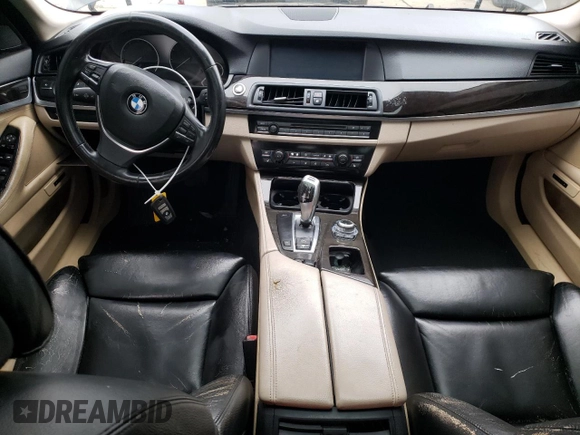 2012 BMW 5 Series 550i with VIN WBAFR9C55CDX78817, listed as a Copart auction lot 85811044 with Not Provided miles and Salvage Title. Bid and sale history available at carsss.com. Image 8.